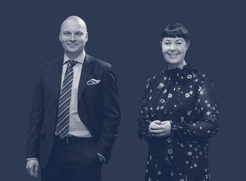 Mikko Luukkonen ja Kristiina Hirva