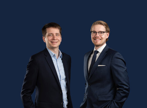 Pekka Keloneva ja Valtteri Kukkonen