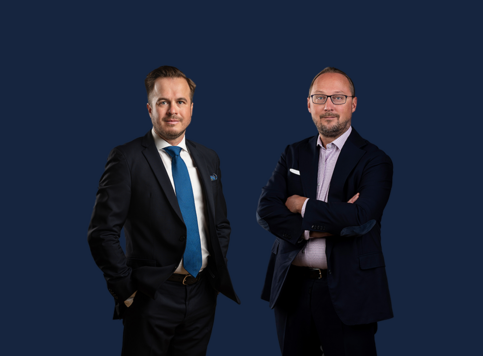 Petteri Günther ja Sami Rintala